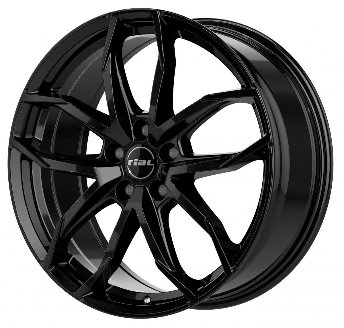 Rial Lucca diamant-schwarz 8x19 ET40 - LK5/112 ML70.1 | Felge - Alu ...