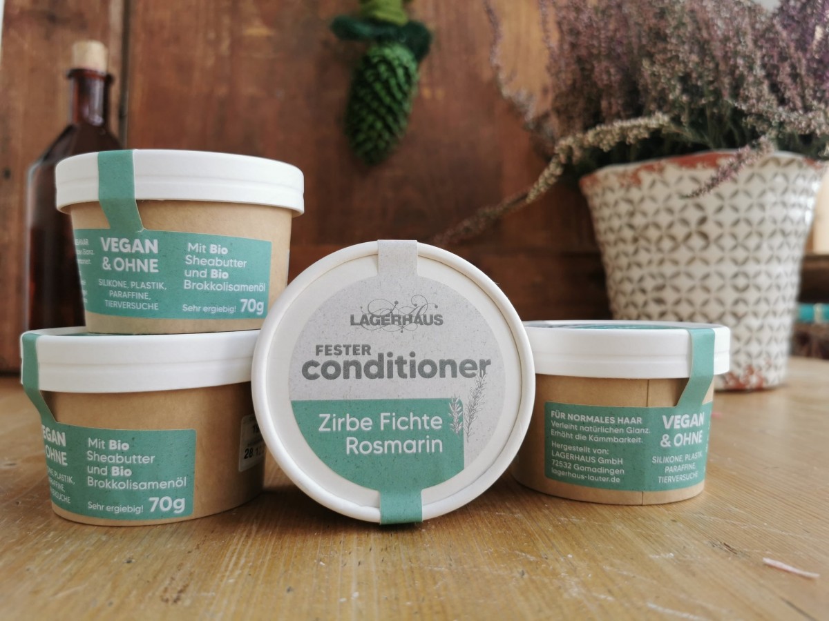 Lagerhaus Conditioner Zirbe Fichte Rosmarin 70 G Haarpflege 