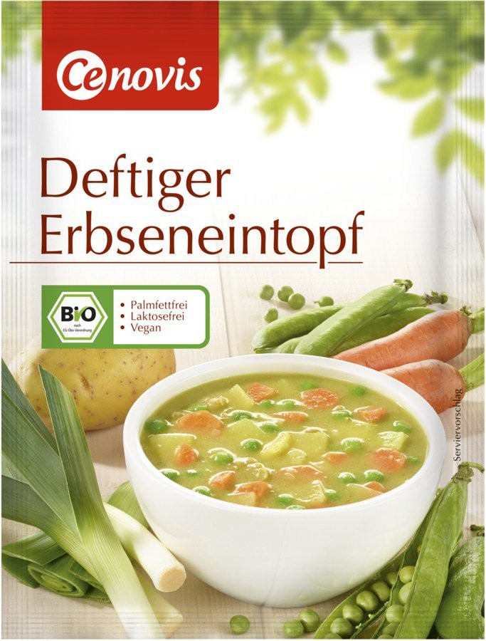 Cenovis Deftiger Erbseneintopf, bio 90 g | Konserven &amp; im Glas ...