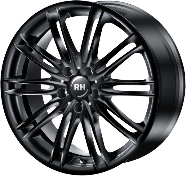 RH Alurad MO Edition racing schwarz lackiert 8x17 ET35 - LK5/108 ML72.6 ...