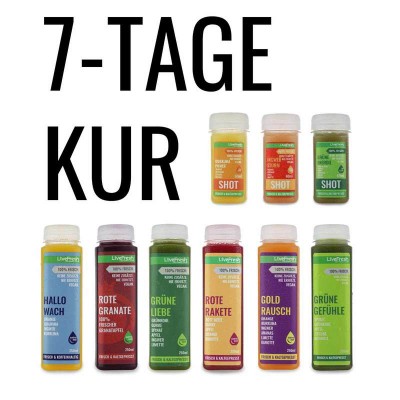 LiveFresh 7Tage Saftkur Set SoftDrinks & Fruchtsäfte Säfte