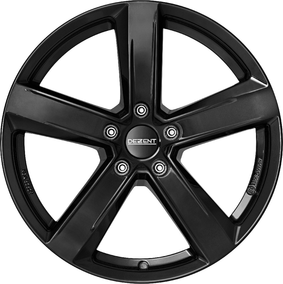 Dezent TU black 7x17 ET48 - LK5/108 ML70.1 | Felge - Alu - RSU.de