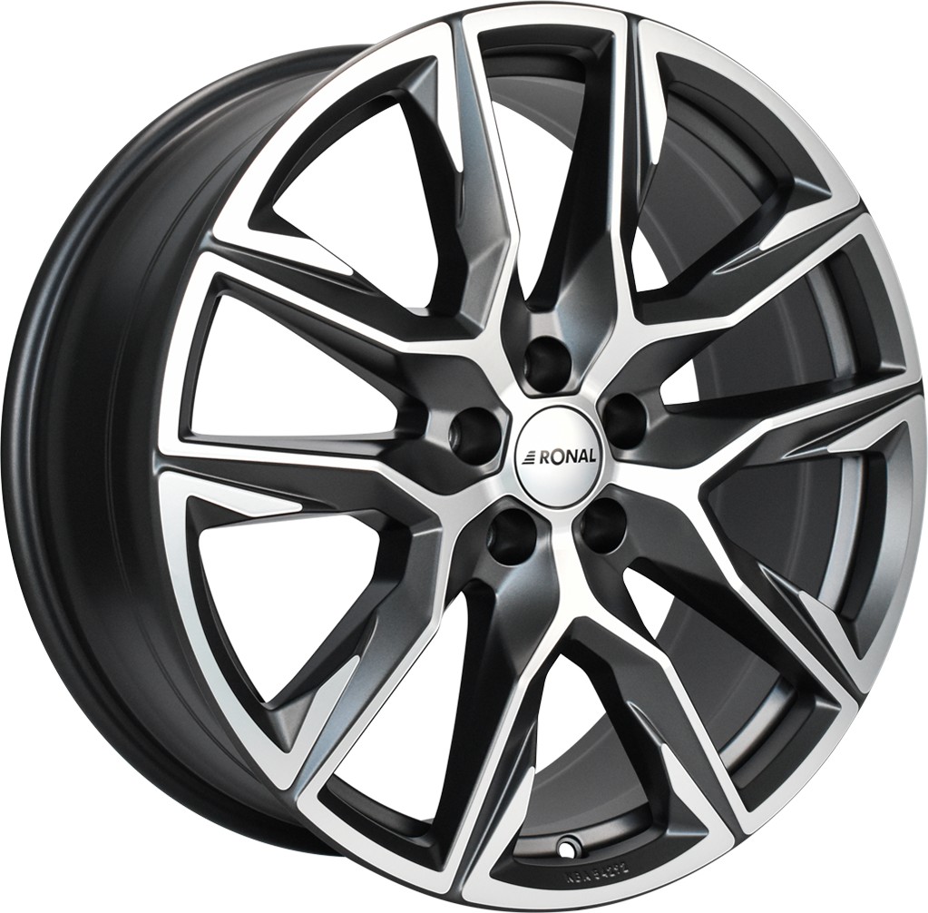 Ronal R71 orbit grey matt frontkopiert 8.5x20 ET42 - LK5/112 ML66.5 ...