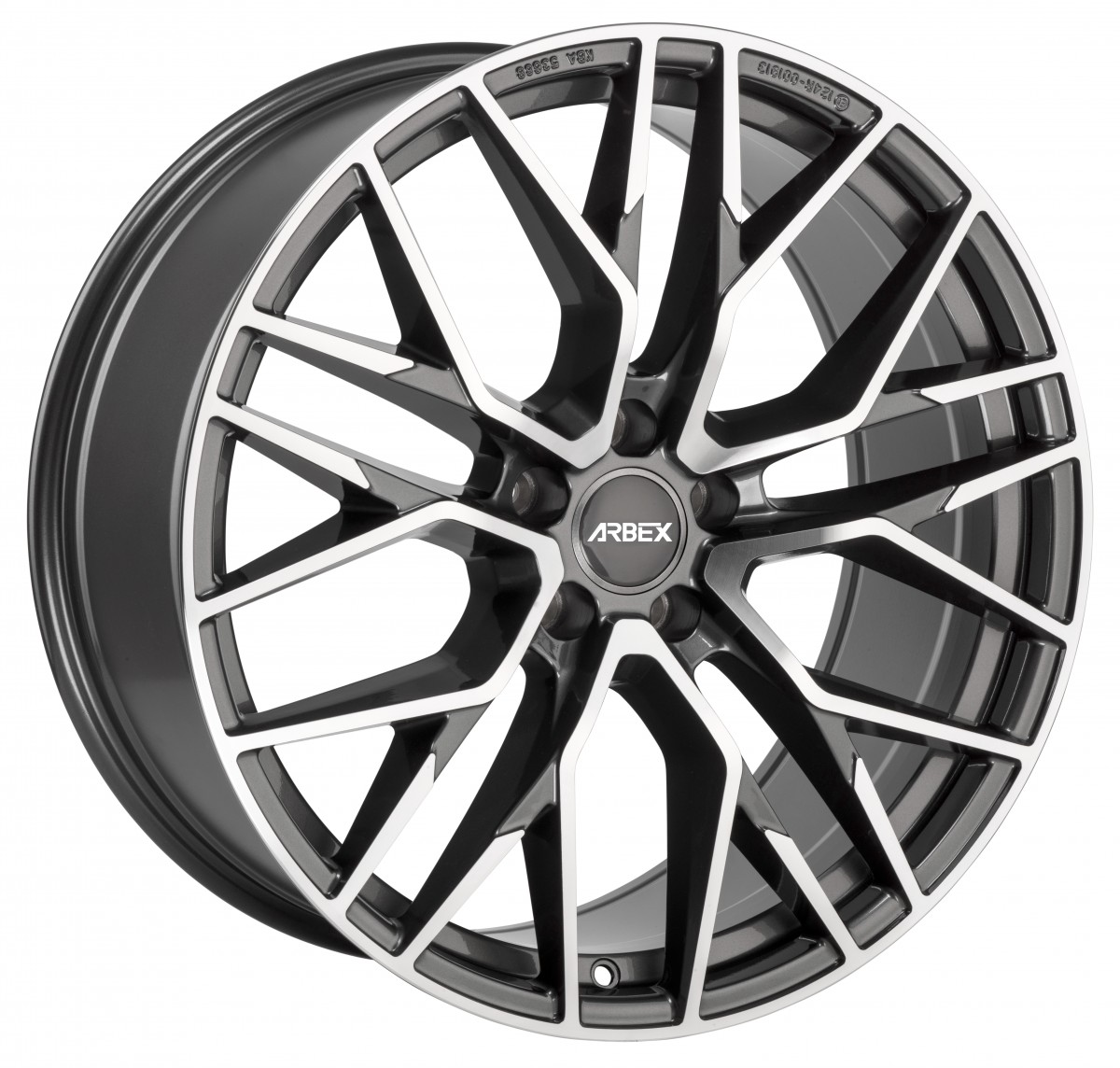 Arbex 9 Titan Polish 7 5x17 ET47 LK5 112 ML66 6 Felge Alu RSU de