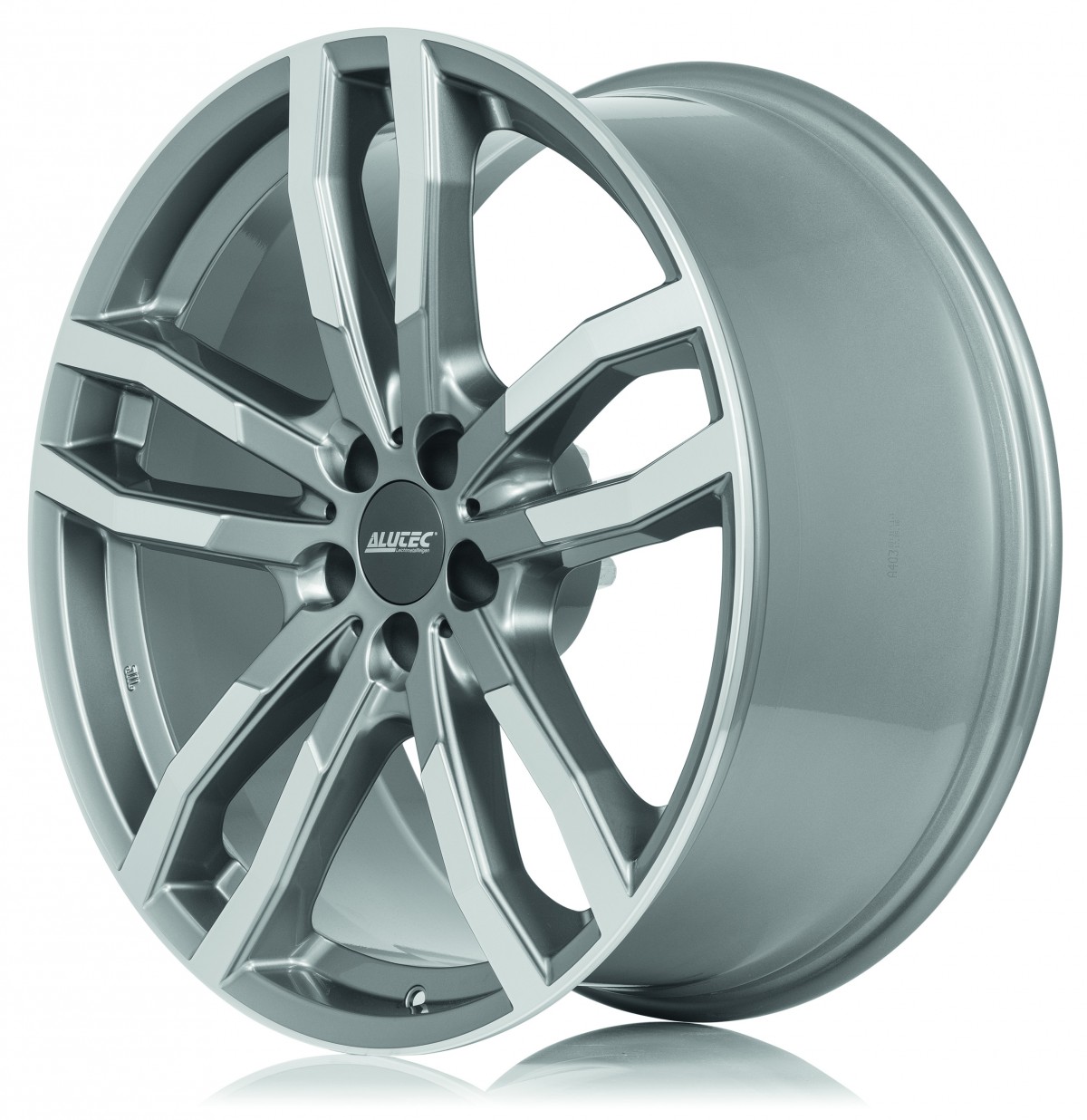 Alutec DriveX Metal grey Frontpoliert 9x20 ET52 LK5 130 ML71 5 