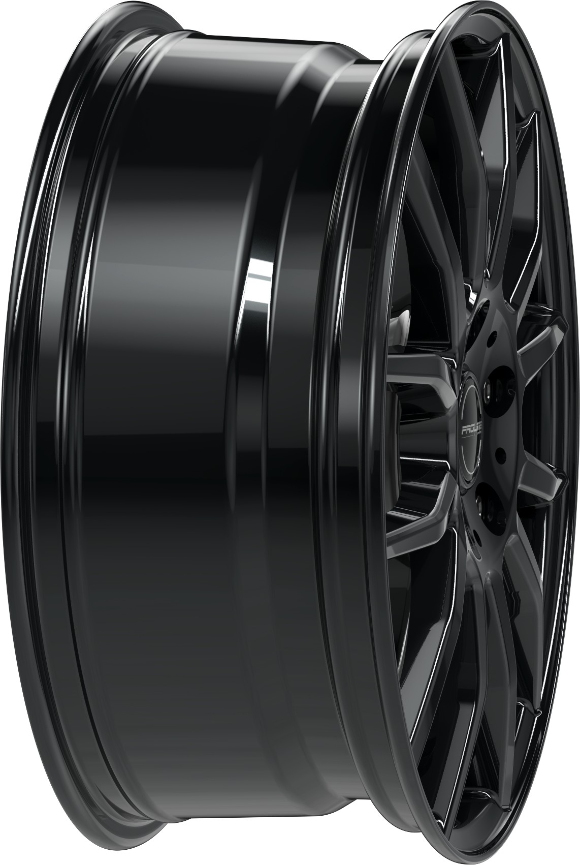Proline AX100 black glossy 6.5x16 ET48 LK4/100 ML63.3 Felge Alu