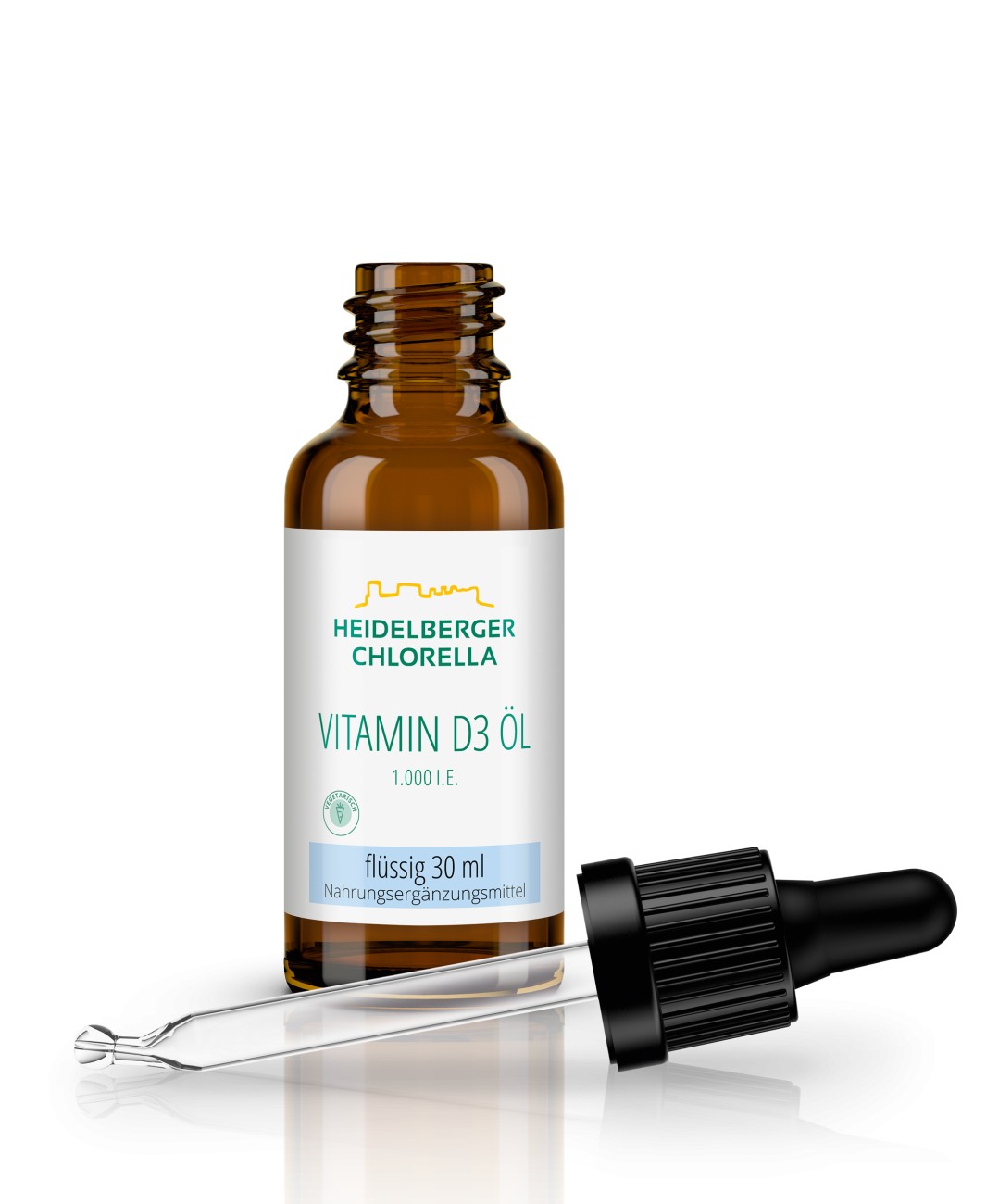 Heidelberger Chlorella Vitamin D3 Öl 1.000 I.E. 30 ml