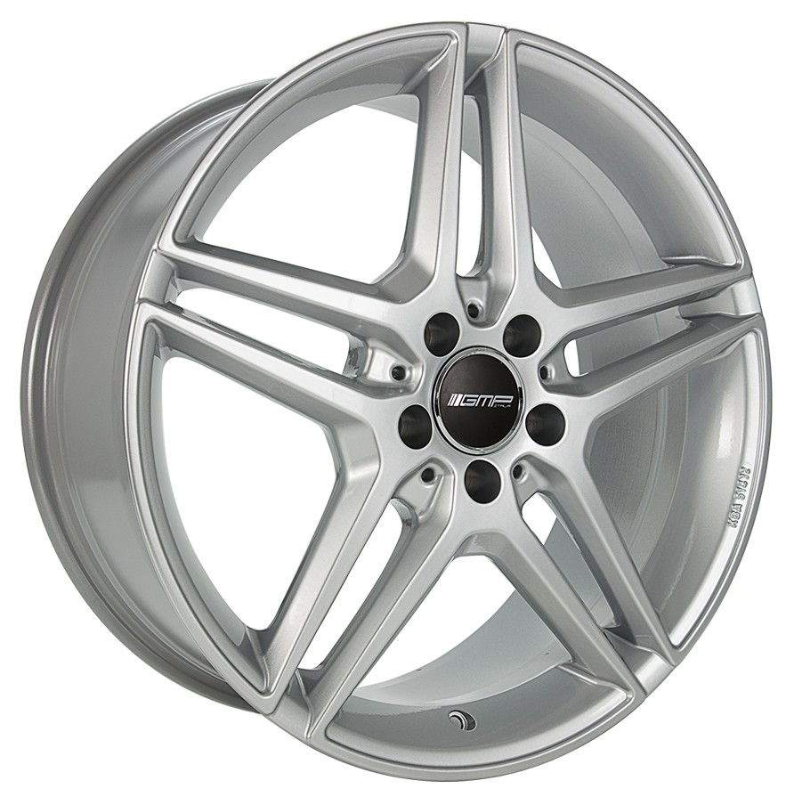 GMP Mythos Silver 8x19 ET35 LK5 112 ML66 6 Felge Alu RSU de