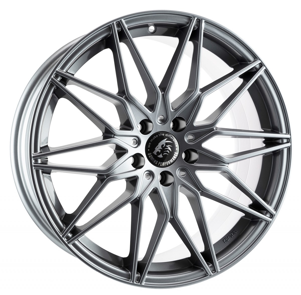 Damina Performance DM02 anthrazit 8x18 ET35 - LK5/120 ML72.6 | Felge ...